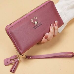 3for$20 New Women's Long Zipper Wallet Capacity Purse